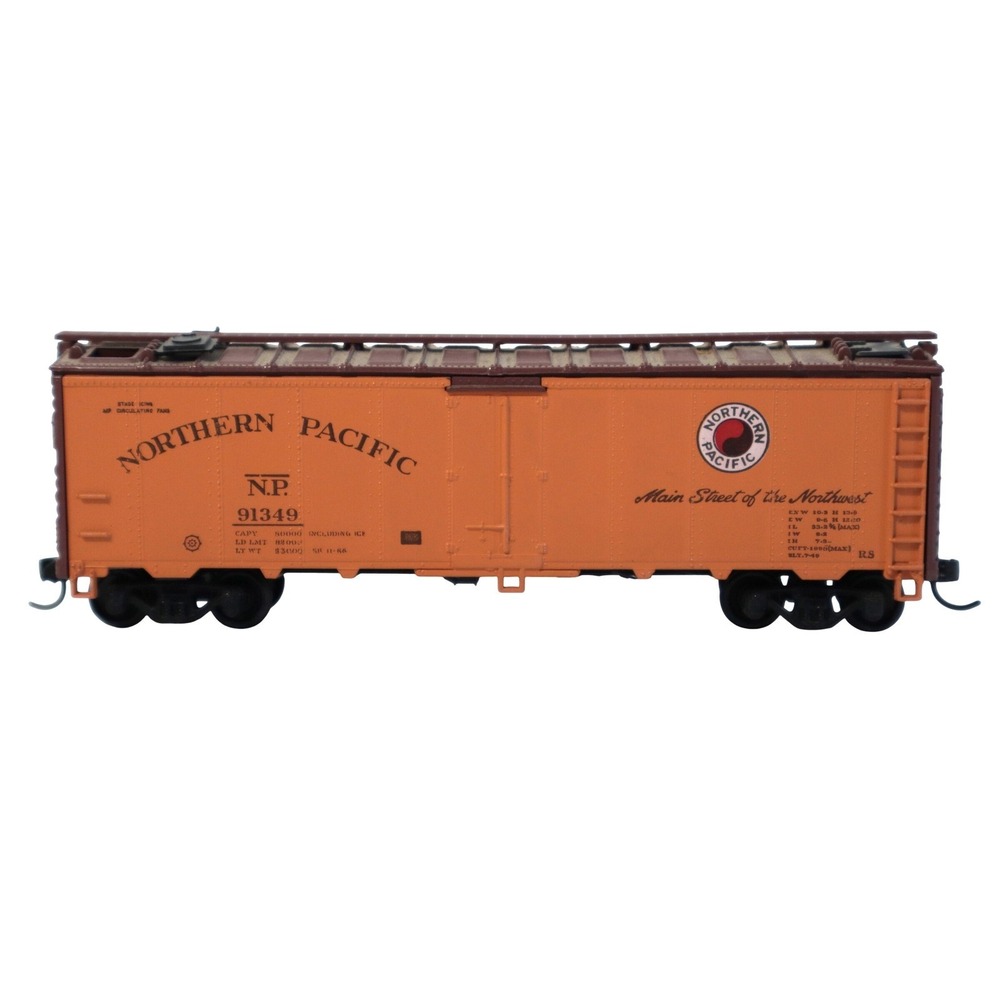 Northern Pacific N.P. 91349 HO Train Boxcar Main Street of the Northwest